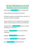 NR 503-MIDTERM EXAM 2025 Questions And Correct Answers&period;