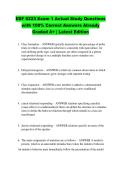 EDF 6223 Exam 1 Actual Study Questions &NewLine;with 100&percnt; Correct Answers Already &NewLine;Graded A&plus; &vert; Latest Edition 