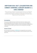 AHIP Medicare Advantage Certification Exam Review &lpar;2026&sol;2027&rpar; &ndash; Medicare Advantage Certification Preparation &vert; 50 Questions and Correct Answers