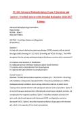 NU 606 Advanced Pathophysiology Exam 3 Questions and Answers &vert; Verified Answers with Detailed Rationales &lpar;2026&sol;2027 Edition&rpar;