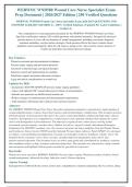WEBWOC WND580 Wound Care Nurse Specialist Exam 2026-2027 QUESTIONS AND&NewLine;ANSWERS ALREADY GRADED A&plus;&period; 100&percnt; Verified Solutions &vert; Updated Per Latest Guidelines &vert;&NewLine;Graded A&plus;