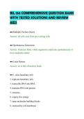 BIL 150 COMPREHENSIVE QUESTION BANK&NewLine;WITH TESTED SOLUTIONS AND REVIEW&NewLine;AIDS