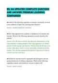 Package deal&colon;&colon;&colon; BIL 150  ACTUAL Exams Questions and Answers &vert; 2026&sol;2027