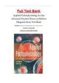 Applied Pathophysiology for the Advanced Practice Nurse &lpar;1st Edition&rpar; Dlugasch Story Test Bank
