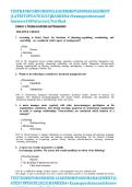 Test Bank for Nursing Leadership and Management &lpar;2025&sol;2026 Update&rpar; &ndash; All Chapters Included