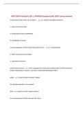 MIST 2090 Final Exam UGA &vert; UPDATED Questions with 100&percnt; Correct Answers&NewLine;