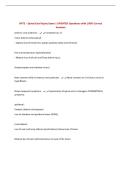 NPTE - Spinal Cord Injury Exam &vert; UPDATED Questions with 100&percnt; Correct&NewLine;Answers
