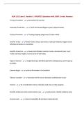 NUR 163&comma; Exam 1 Hondros &vert; UPDATED Questions with 100&percnt; Correct Answers&NewLine;