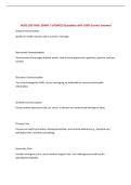 NURS 205 FINAL EXAM &vert; UPDATED Questions with 100&percnt; Correct Answers &NewLine;