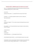 NURS 205 EXAM 4 &vert; UPDATED Questions with 100&percnt; Correct Answers &NewLine;