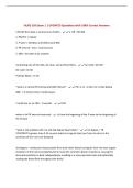 NURS 205 Exam 1 &vert; UPDATED Questions with 100&percnt; Correct Answers &NewLine;