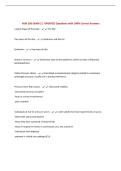 NUR 205 EXAM 2 &vert; UPDATED Questions with 100&percnt; Correct Answers &NewLine;