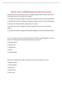 NUR 612 - Exam 4 &vert; UPDATED Questions with 100&percnt; Correct Answers&NewLine;