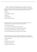NUR 612 - FINAL EXAM &vert; UPDATED Questions with 100&percnt; Correct Answers&NewLine;