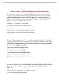 NUR 612 - Exam 3 &vert; UPDATED Questions with 100&percnt; Correct Answers&NewLine;
