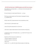 NUR 651 Final Study Guide &vert; UPDATED Questions with 100&percnt; Correct Answers&NewLine;