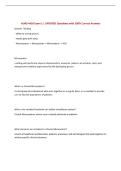 NURS 4410 Exam 1 &vert; UPDATED Questions with 100&percnt; Correct Answers&NewLine;