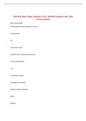 NUR 4410 Exam 3 Peds &sol; Modules 7 & 8 &vert; UPDATED Questions with 100&percnt;&NewLine;Correct Answers