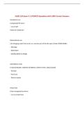 NURS 250 Exam 4 &vert; UPDATED Questions with 100&percnt; Correct Answers&NewLine;