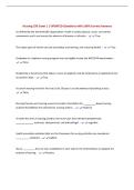 Nursing 250 Exam 1 &vert; UPDATED Questions with 100&percnt; Correct Answers&NewLine;