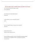 nurs 250&colon; midterm review &vert; UPDATED Questions with 100&percnt; Correct Answers&NewLine;
