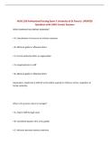 NURS 250 Professional Nursing Exam 3 University of St Francis&vert; UPDATED&NewLine;Questions with 100&percnt; Correct Answers