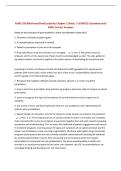 NURS 250 Mid-term&sol;Final Lacharity Chapter 1 &lpar;Pain&rpar; &vert; UPDATED Questions with 100&percnt; Correct Answers