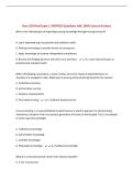 Nurs 250 Final Exam &vert; UPDATED Questions with 100&percnt; Correct Answers&NewLine;