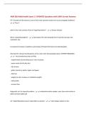 NUR 326 Adult Health Exam 2 &vert; UPDATED Questions with 100&percnt; Correct Answers&NewLine;