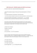 NURS 326 Exam &num;2 &vert; UPDATED Questions with 100&percnt; Correct Answers&NewLine;