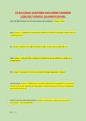 ITE 221 EXAM 1 QUESTIONS AND CORRECT ANSWERS &NewLine;&vert;2026&sol;2027 UPDATED &vert;GUARANTEED PASS&period;