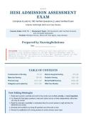 HESI Admission Assessment Exam 2026 &vert; 180 Verified Questions with NGN SATA & Case Studies &vert; Complete Rationales &vert; Latest Exam