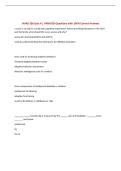 NURS 326 Quiz 4 &vert; UPDATED Questions with 100&percnt; Correct Answers&NewLine;