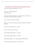 NURS 326 Midterm Exam &vert; UPDATED Questions with 100&percnt; Correct Answers&NewLine;