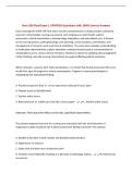 Nurs 326 Final Exam &vert; UPDATED Questions with 100&percnt; Correct Answers&NewLine;