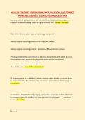 NCAA DII COACHES' CERTIFICATION EXAM QUESTIONS AND CORRECT &NewLine;ANSWERS &vert;2026&sol;2027 UPDATED &vert;GUARANTEED PASS&period;