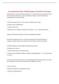 Nurs 326 Final Exam 2026 &vert; UPDATED Questions with 100&percnt; Correct Answers&NewLine;