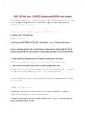 NURS 326 Final Exam &vert; UPDATED Questions with 100&percnt; Correct Answers&NewLine;
