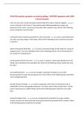 NURS 465 practice questions on priority setting &vert; UPDATED Questions with 100&percnt; Correct Answers