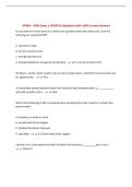 OPMA &ndash; 3306 Exam &vert; UPDATED Questions with 100&percnt; Correct Answers&NewLine;