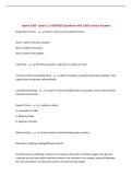 Opma 3306 - Exam 2 &vert; UPDATED Questions with 100&percnt; Correct Answers&NewLine;