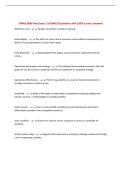 OPMa 3306 Final Exam &vert; UPDATED Questions with 100&percnt; Correct Answers&NewLine;