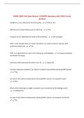 OPMA 3306 Final Exam Review &vert; UPDATED Questions with 100&percnt; Correct&NewLine;Answers