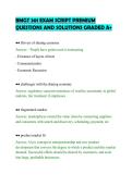 BMGT 301 EXAM SCRIPT PREMIUM&NewLine;QUESTIONS AND SOLUTIONS GRADED A&plus;
