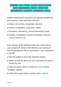 PERIOP 101 FINAL EXAM QUESTIONS AND ANSWERS &lpar;100 VERIFIED ANSWERS&rpar; 