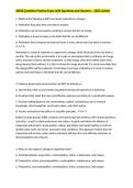 AWSB Complete Practice Exam with Questions and Answers &ndash; 100&percnt; Solved