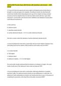 ASWB LMSW Practice Exam 2024 Review with Questions and Answers &ndash; 100&percnt; Solved