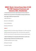 NR667 Week 4 V1&ndash;V3 &vert; FNP Capstone Practicum and Intensive CEA &vert; Chamberlain University &vert; Actual Exam Style Q&A with Rationale &lpar;NR 667 Week 4&rpar;