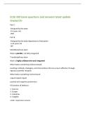 ECSE 430 Exam questions and answers latest update&NewLine;Graded A&plus;&NewLine;Part C&NewLine;-Designed by the state&NewLine;-0-3 years old&NewLine;-IFSP&NewLine;Part B&NewLine;-Designed by the state
