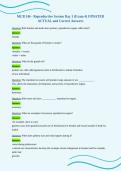 MCB 246 - Reproductive System Day 1 &lpar;Exam 4&rpar; UPDATED&NewLine;ACTUAL and Correct Answers